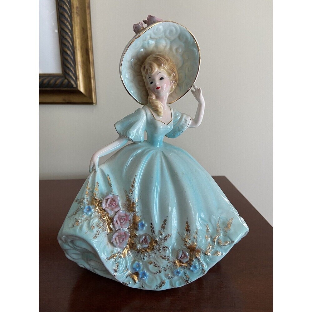 Vintage Josef Originals Love Makes The World Go Round LOVE RENDEZVOUS 9" Figure